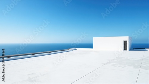 blue sky and white window