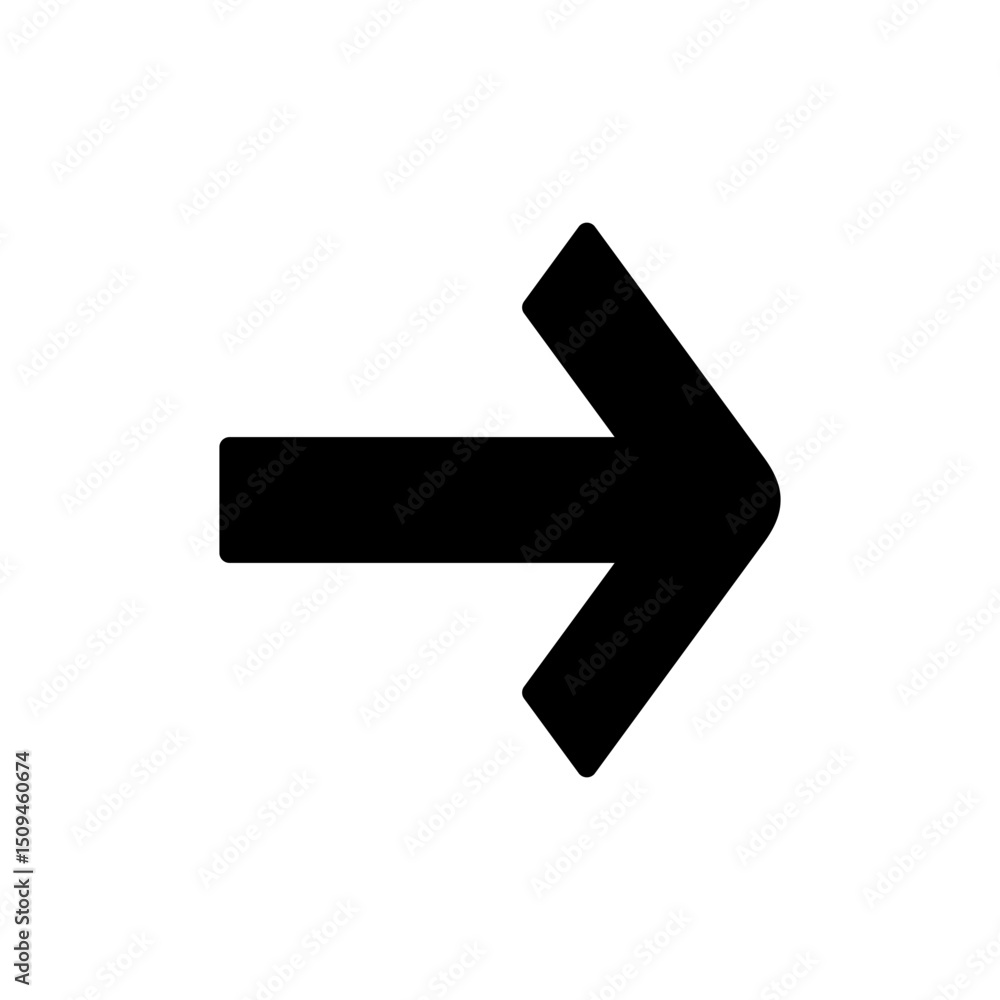 Arrow icon symbol for apps and websites. Arrow sign and symbol for web design. Arrow icon symbol for apps and websites. Arrow sign and symbol for web design.