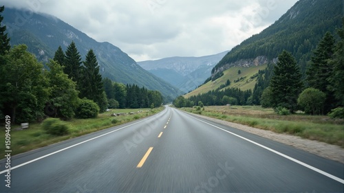 road in mountains
