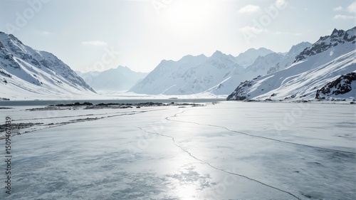 winter mountain landscape