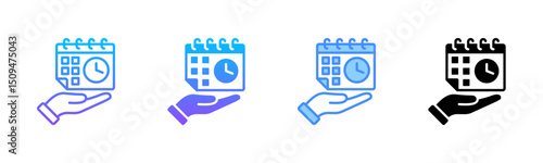 Availability Multi Style Icon Set