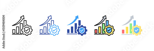 Reliability Multi Style Icon Set