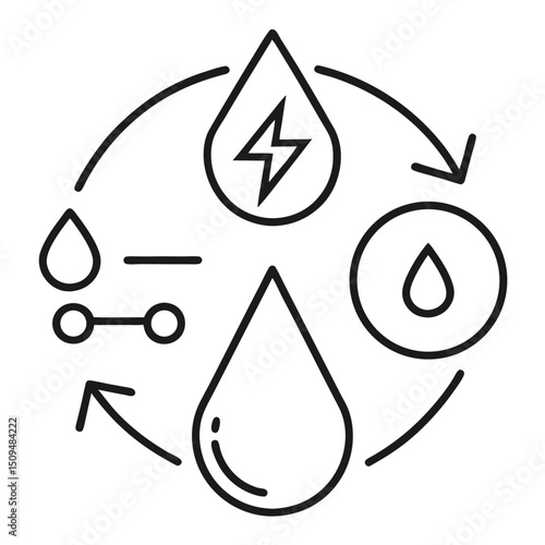 Hydropower energy cycle renewable resource water power generation