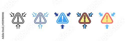 Risk Multi Style Icon Set