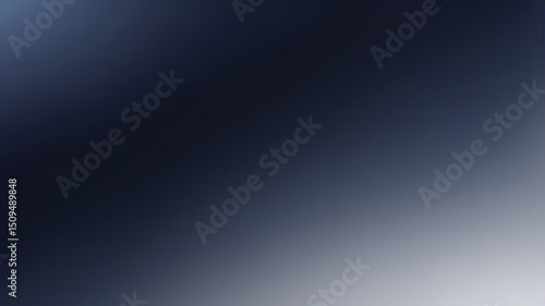 Dark Blue Grey Smooth Gradient Background with Subtle Lighting and Minimalist Texture | AI