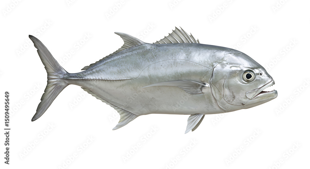Silverfish Profile A Detailed Render of a Jackfish Silverfish Profile A Detailed Render of a Jackfish