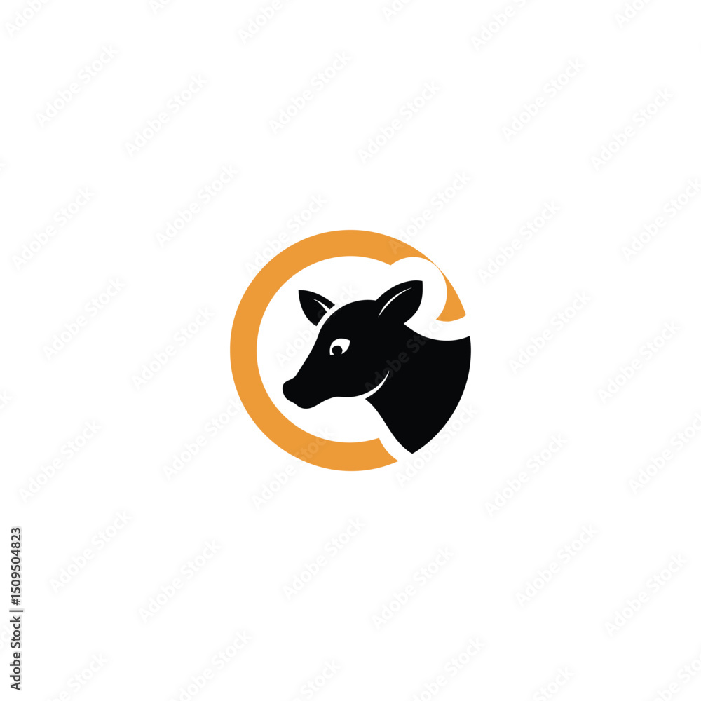Cow Logo – Creative Design for Cow, Cattle, and Dairy Businesses Cow Logo – Creative Design for Cow, Cattle, and Dairy Businesses
