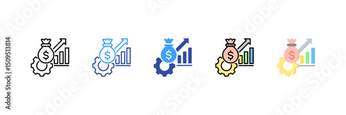 Venture Capital Multi Style Icon Set
