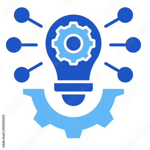 Innovation Hub  Icon Element For Design	