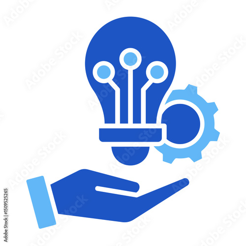 Innovative Solutions  Icon Element For Design	