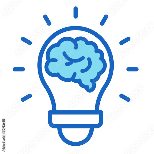 Idea Spark  Icon Element For Design	