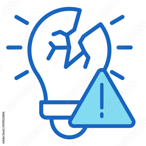 Disruption  Icon Element For Design	