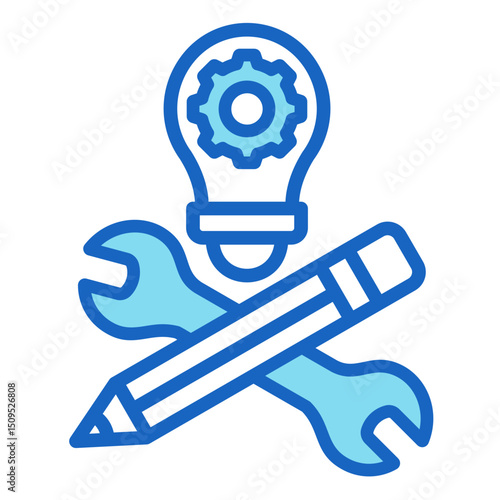 Creativity Tools  Icon Element For Design	
