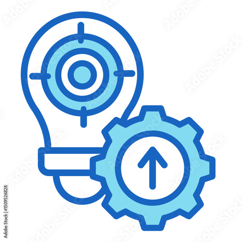 Future Focus  Icon Element For Design	