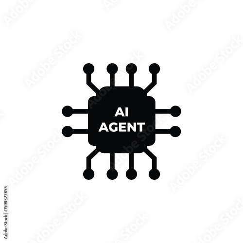 AI Agent Microchip Technology for Smart System, Digital Brain and Networked Connections