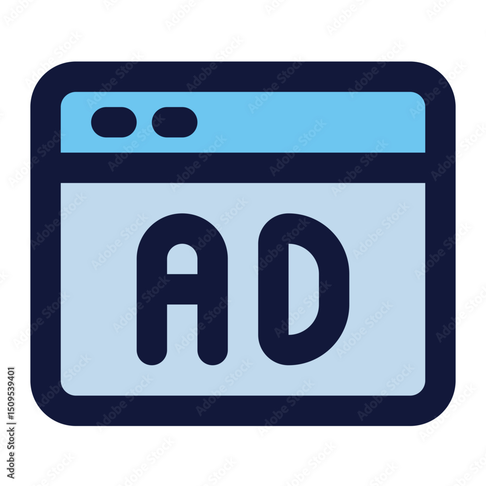ads icon for illustration ads icon for illustration
