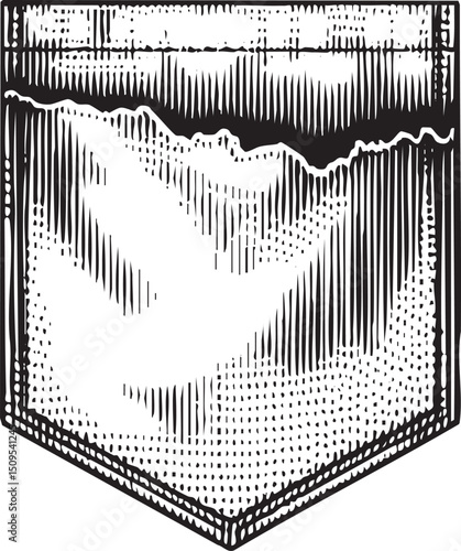 dark textured sack overflows with a white granular substance.