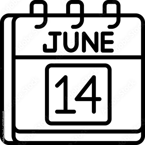 June 14 Icon