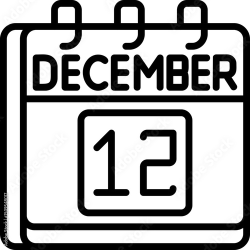 December 12 Icon