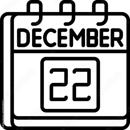 December 22 Icon