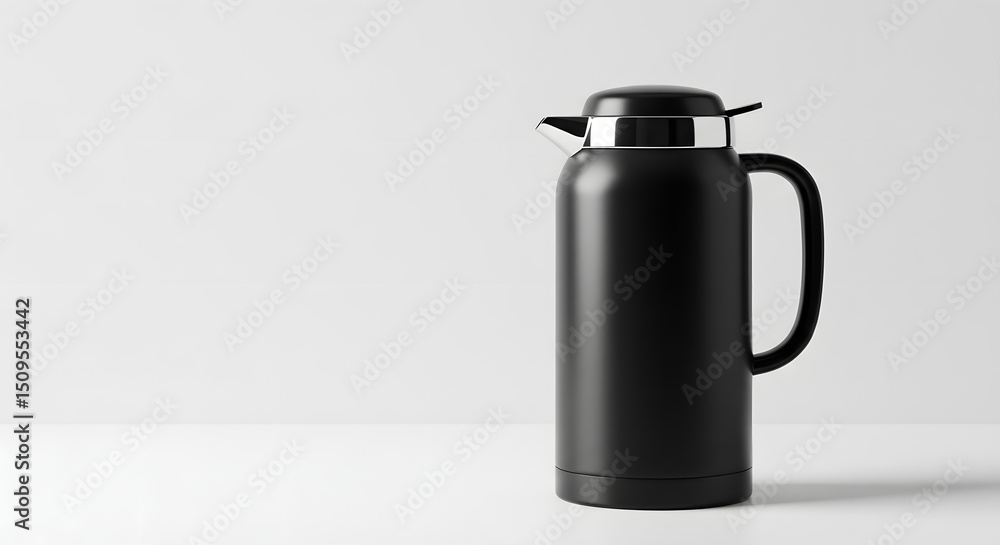 custom made wallpaper toronto digitalThermal carafe with sleek black body and chrome lid