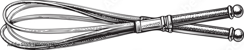 Two rope jump ropes lie parallel on a white surface.