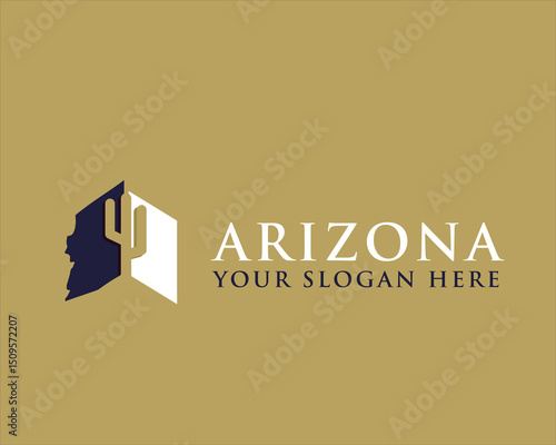 arizona map and travel logo designs for holiday logo