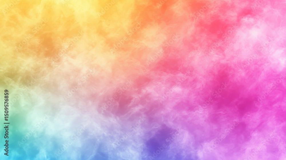 Vibrant Gradient Background with Soft Cloudy Texture and Colors Vibrant Gradient Background with Soft Cloudy Texture and Colors