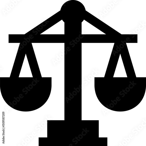 Scales of justice symbolize fairness and legal balance in courtroom setting, representing impartiality and the pursuit of truth in the legal system.