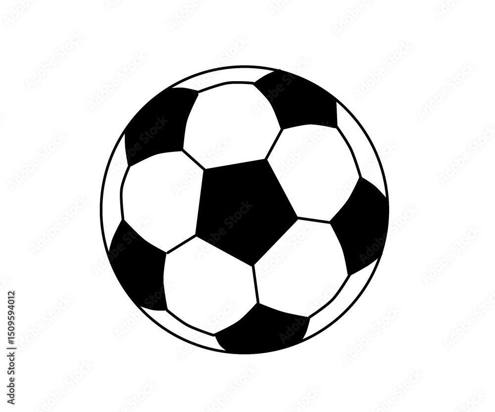 Fototapeta premium soccer ball vector