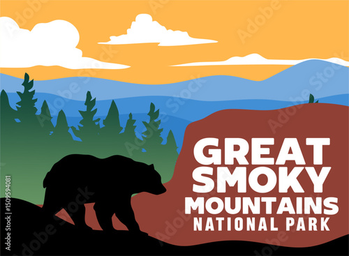 beautiful mountain views in great smoky mountains national park