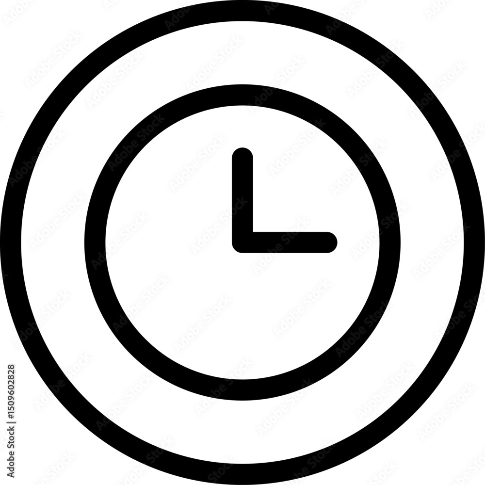 timer illustration on a white background timer illustration on a white background