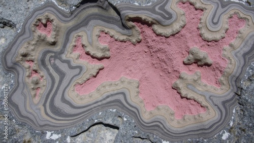 Wallpaper Mural Colorful rock texture image Torontodigital.ca