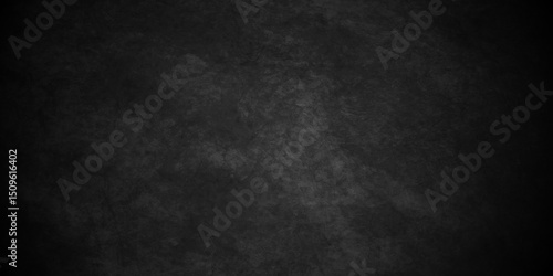 Black texture chalk board and black board background. stone concrete texture grunge backdrop background anthracite panorama. Panorama dark grey black slate background or texture.