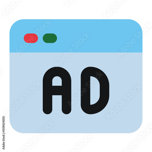 ads icon for illustration
