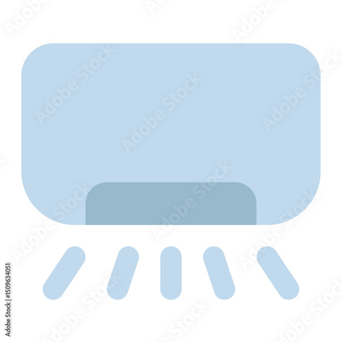 air conditioner icon for illustration