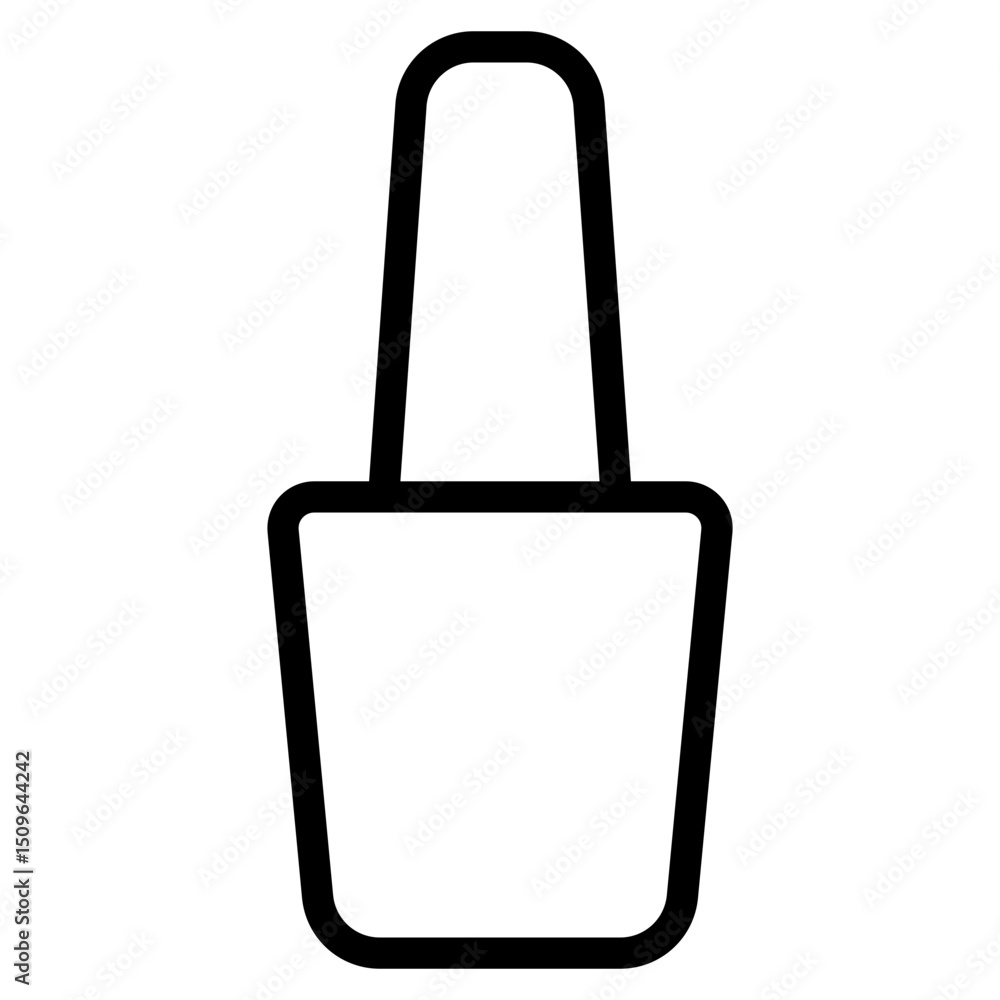 Fototapeta premium Cosmetic bottle, Skincare Beauty icon in vector illustration perfect for skincare, beauty, and personal care product packaging or UI design projects.