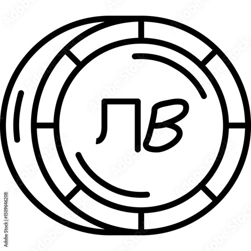 Uzbekistan Som Coin Icon