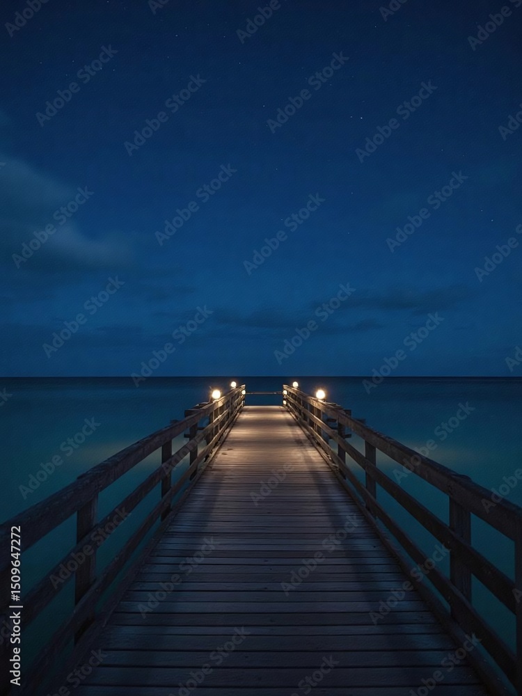 Fototapeta premium Bridge at night