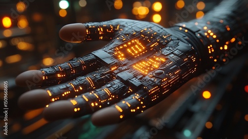 Corporate security expert demonstrating AI driven fraud detection in an advanced fintech environment