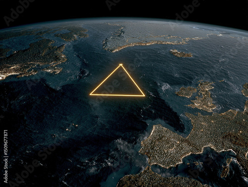 Graphic map highlighting th...