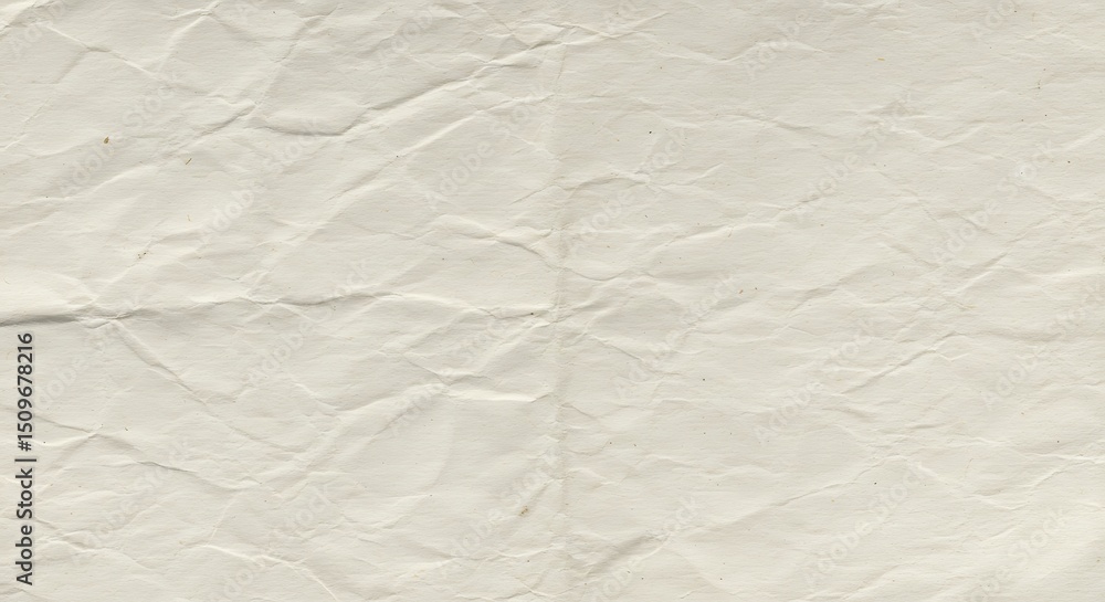 Obraz premium Crinkled Paper Texture High-Resolution Background Image