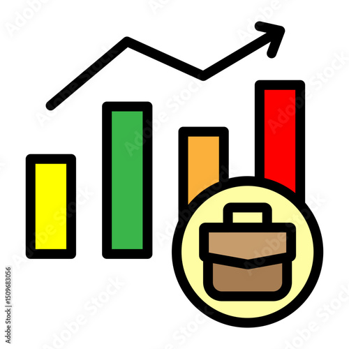 Rate Vector Filled Icon Design