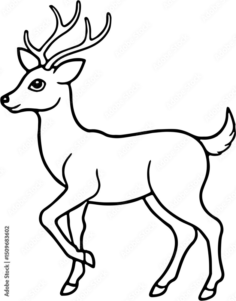 silhouette black and white deer silhouette black and white deer