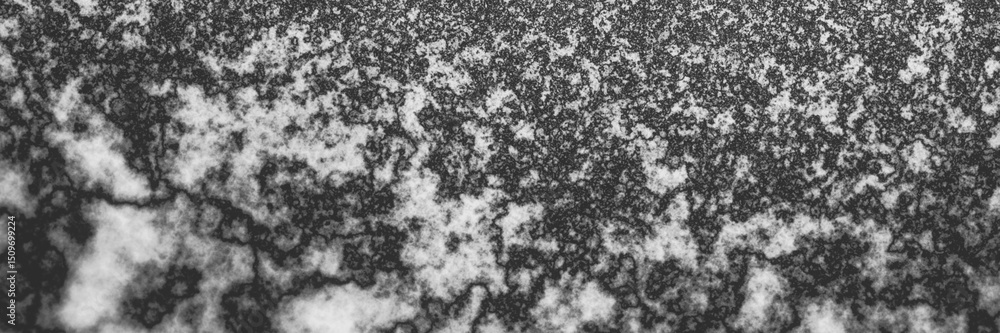 Fototapeta premium Abstract black and white stone surface texture background