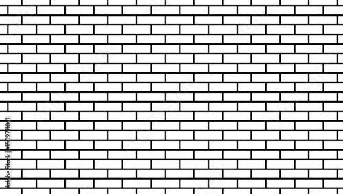 Subway tile seamless pattern. Realistic white masonry for metro, kitchen, bathroom design. Brick tiled texture for interior decoration with rectangle blocks, vector illustration.