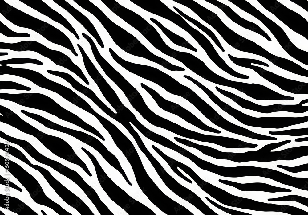 Zebra stripes pattern in black and white Zebra stripes pattern in black and white