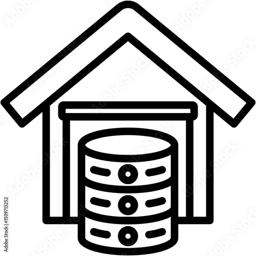 Data Warehouse Icon