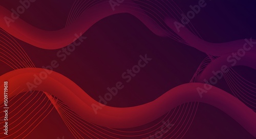 abstract background with red lines