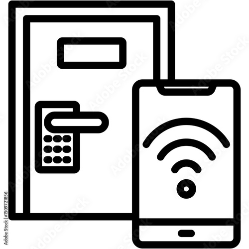 Smart Door Icon